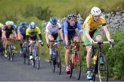 13 July 2017; Race leader Ben Walsh of Ireland National Team in action during Stage 3 of the Scott Junior Tour 2017 at the Cliffs of Moher, Co Clare. Photo by Stephen McMahon/Sportsfile