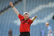 18 March 2012; Referee Eamon Hasson. Allianz Hurling League, Division 1B, Round 3, Laois v Clare, O'Moore Park, Portlaoise, Co. Laois. Picture credit: Diarmuid Greene / SPORTSFILE