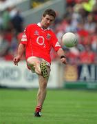 21 July 2002; Eoin Sexton of Cork during the Bank of Ireland Munster Football Final Replay match between Cork and Tipperary at Páirc Uí Chaoimh in Cork. Photo by Brendan Moran/Sportsfile