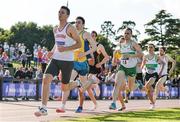 23 July 2017; Mark English of UCD AC, Co. Dublin, second from left, on his way to winning the Men's 800m, during the Irish Life Health National Senior Track & Field Championships – Day 2 at Morton Stadium in Santry, Co. Dublin. Photo by Sam Barnes/Sportsfile