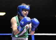23 March 2012; Katie Taylor, Ireland. Women's Boxing International, Ireland v Holland, National Stadium, Dublin. Picture credit: Barry Cregg / SPORTSFILE