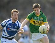 25 March 2012; Kieran O'Leary, Kerry, in action against Cahir Healy, Laois. Allianz Football League Division 1, Round 6, Kerry v Laois, Fitzgerald Stadium, Killarney, Co. Kerry. Picture credit: Brendan Moran / SPORTSFILE