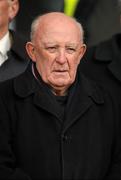 19 March 2012; Brother Lawerence Ennis, Former Ulster Colleges Council Chairman. MacRory Cup Final, St. Patrick’s, Maghera v St. Michael’s, Enniskillen, Bessbrook, Morgan Athletic Grounds, Armagh. Picture credit: Oliver McVeigh / SPORTSFILE