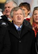 19 March 2012; Ard Stiúrthóir of the GAA Páraic Duffy. MacRory Cup Final, St. Patrick’s, Maghera v St. Michael’s, Enniskillen, Bessbrook, Morgan Athletic Grounds, Armagh. Picture credit: Oliver McVeigh / SPORTSFILE