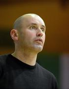 23 March 2012; James Weldon, UL head coach. Nivea For Men’s SuperLeague Final 2012, UL Basketball Club v Team Montenotte Hotel Cork, National Basketball Arena, Tallaght, Dublin. Picture credit: Brendan Moran / SPORTSFILE