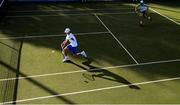 28 July 2017; Sam Bothwell of Ireland and Edward Bourchier of Australia, right, during the mens doubles final between Harry Bourchier & Daniel Nolan of Australia and Sam Bothwell of Ireland & Edward Bourchier of Australia during the AIG Irish Open Tennis Championships at Fitzwilliam Lawn Tennis Club in Dublin. Photo by Stephen McCarthy/Sportsfile