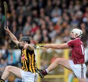 1 April 2012; Matthew Ruth, Kilkenny, in action against Niall Donoghue, Galway. Allianz Hurling League Division 1A, Round 5, Kilkenny v Galway, Nowlan Park, Kilkenny. Picture credit: Brian Lawless / SPORTSFILE