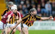 1 April 2012; Paddy Hogan, Kilkenny, in action against Andy Smith, Galway. Allianz Hurling League Division 1A, Round 5, Kilkenny v Galway, Nowlan Park, Kilkenny. Picture credit: Brian Lawless / SPORTSFILE