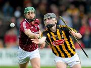 1 April 2012; Richie Doyle, Kilkenny, in action against Niall Burke, Galway. Allianz Hurling League Division 1A, Round 5, Kilkenny v Galway, Nowlan Park, Kilkenny. Picture credit: Brian Lawless / SPORTSFILE
