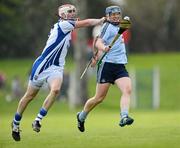 1 April 2012; Maurice O'Brien, Dublin, in action against Dean Twomey, Waterford. Allianz Hurling League Division 1A, Round 5, Waterford v Dublin, Fraher Field, Dungarvan, Co. Waterford. Picture credit: Matt Browne / SPORTSFILE