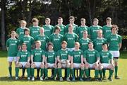 5 April 2012; The Ireland Under 19 squad. U19 International, Ireland v France, Templeville Road, Dublin. Picture credit: Matt Browne / SPORTSFILE