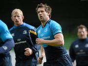 6 April 2012; Leinster's Kevin McLaughlin in action during the Squad Captain's Run ahead of their Heineken Cup Quarter-Final match against Cardiff Blues on Saturday. Leinster Rugby Squad Captain's Run, Aviva Stadium, Lansdowne Road, Dublin. Picture credit: Matt Browne / SPORTSFILE