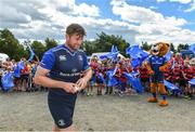 1 August 2017; Jamie Heaslip of Leinster ahead of an open training session at Arklow RFC in Arklow, Co Wicklow. Photo by Ramsey Cardy/Sportsfile