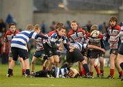 7 April 2012; A general view of the action during the half-time mini games at Leinster v Cardiff Blues, Heineken Cup Quarter-Final, Aviva Stadium, Lansdowne Road, Dublin. Picture credit: Matt Browne / SPORTSFILE