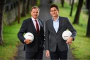 2 August 2017; Keith Andrews, right, and Phil Thompson were speaking at the Sky Sports preview of the 2017/18 Premier League season. Sky Sports will kick off the new Premier League season on Friday 11 Aug with Arsenal v Leicester. 159 live Premier League games will air on Sky Sports Premier League (Channel 402) this season including 3pm Saturday kick-offs exclusive to Sky Ireland customers. Sky Sports HQ, Dublin. Photo by Sam Barnes/Sportsfile