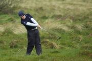 9 April 2012; Rory McNamara plays his shot from the long rough during the West of Ireland Amateur Open Golf Championship. County Sligo Golf Club, Rosses Point, Co. Sligo. Picture credit: Peter Wilcock / SPORTSFILE