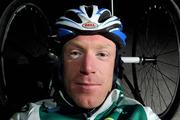 13 April 2012; Mark Rohan, 2011 UCI Paracycling Road World Champion, from Athlone, Co. Westmeath, at a Renault Ireland Team 2012 Training Camp. Carlton Castletroy Park Hotel, Limerick. Picture credit: Brian Lawless / SPORTSFILE