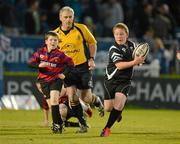 13 April 2012; Action from the half-time mini game between Athboy RFC, Co. Westmeath and Dundalk RFC, Co. Louth. Celtic League, Leinster v Edinburgh, RDS, Ballsbridge, Dublin. Picture credit: Barry Cregg / SPORTSFILE