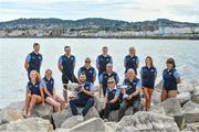 8 August 2017; The 87th Dún Laoghaire Harbour Race takes place on Sunday next 13th August with over 300 swimmers taking to the waters of Dún Laoghaire Harbour. As this year also marks the Bicentenary of Dún Laoghaire Harbour, the race will be a special occasion for sea swimmers, spectators and the citizens of Dún Laoghaire. Each weekend from June to September Leinster Open Sea in partnership with the swimming clubs of Leinster run approximately forty Open Sea Races along the coast of Dublin and Wicklow. The Dún Laoghaire Harbour Race along with the Jones Engineering Dublin City Liffey Swim are the top two “blue ribbon” races on the Open Sea Calendar in Ireland. In attendance at the launch in Dun Laoghaire Harbour in Dún Laoghaire, Co. Dublin, are from left, Paul O'Flynn, Alison Burke, Orla Walsh, Josh Reilly, Conor Kearney, MD, CJK Engineering, Brian Nolan, Leinster Open Sea, Sean Nolan, Frank Chattem, Chairman, Leinster Open Sea, Sarah Keane, CEO, Swim Ireland, Gerry Dunne, CEO, Dun Laoghaire Harbour Company, Maria Schafer, Maeve Keenan and Johanna Pinto Lee. Photo by Brendan Moran/Sportsfile