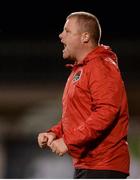 7 August 2017; Cork City coach John Cotter during the EA Sports Cup semi-final match between Shamrock Rovers and Cork City at Tallaght Stadium, in Dublin.  Photo by Piaras Ó Mídheach/Sportsfile