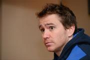 26 April 2012; Leinster's Eoin Reddan during a Heineken Cup Semi-Final preview ahead of their game against Ulster on Saturday the 28th of April. Aviva Stadium, Lansdowne Road, Dublin. Picture credit: Brendan Moran / SPORTSFILE