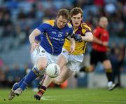 28 April 2012; Séan McCormack, Longford, in action against Rob Tierney, Wexford. Allianz Football League, Division 3 Final, Longford v Wexford, Croke Park, Dublin. Picture credit: Ray McManus / SPORTSFILE