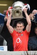 29 April 2012; The Cork captain Graham Canty lifts the Allianz Football League Division 1 cup. Allianz Football League, Division 1 Final, Cork v Mayo, Croke Park, Dublin. Picture credit: Ray McManus / SPORTSFILE