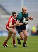 29 April 2012; Hugh McGrillen, Kildare, in action against Seán Cavanagh, Tyrone. Allianz Football League, Division 2 Final, Tyrone v Kildare, Croke Park, Dublin. Picture credit: Ray McManus / SPORTSFILE