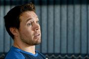 3 May 2012; Leinster's Isaac Boss at a press conference ahead of his side's upcoming Heineken Cup Final, in Twickenham, against Ulster on Saturday the 19th of May. Heineken Cup Final Previews, David Lloyd Riverview, Clonskeagh, Dublin. Picture credit: Brendan Moran / SPORTSFILE