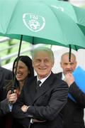 7 May 2012; Republic of Ireland manager Giovanni Trapattoni at the Aviva Stadium ahead of his squad announcement for the EURO2012 Championship Finals to be played in Poland and the Ukraine beginning on the 8th of June. Republic of Ireland squad announcement, Aviva Stadium, Lansdowne Road, Dublin. Picture credit: Stephen McCarthy / SPORTSFILE