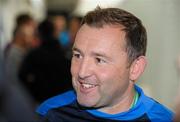 7 May 2012; Richie Murphy, Leinster Skills coach, during a press conference ahead of their Celtic League Play-off game against Glasgow Warriors on Sunday. Leinster Rugby Squad Press Conference, UCD, Belfield, Dublin. Picture credit: Ray Lohan / SPORTSFILE