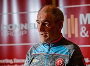 18 August 2017; Tyrone manager Mickey Harte during a Tyrone Football Press Conference at Tyrone Centre of Excellence, in Garvaghy, Co. Tyrone. Photo by Oliver McVeigh/Sportsfile