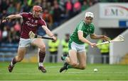 19 August 2017; Conor Whelan of Galway in action against Kyle Hayes of Limerick during the Bord Gáis Energy GAA Hurling All-Ireland U21 Championship Semi-Final match between Galway and Limerick at Semple Stadium in Tipperary. Photo by Daire Brennan/Sportsfile