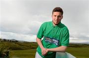 14 May 2012; Matt Doherty, Hibernian FC, ahead of their William Hill Scottish Cup Final against Hearts on Saturday. William Hill Scottish Cup Final Irish Media Day with Hibernian FC, Portmarnock Hotel & Golf Links, Strand Road, Portmarnock, Dublin. Picture credit: Brian Lawless / SPORTSFILE