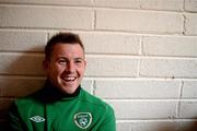 17 May 2012; Republic of Ireland's Simon Cox during a squad update ahead of their side's International Friendly against Bosnia & Herzegovina on Saturday 26th of May. Republic of Ireland Squad Update, Gannon Park, Malahide, Co. Dublin. Picture credit: Brian Lawless / SPORTSFILE