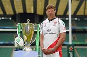 18 May 2012; In attendance at the 2012 Heineken Cup Final Captain's Photocall is Ulster captain Johann Muller. Twickenham Stadium, Twickenham, England. Picture credit: Ray McManus / SPORTSFILE