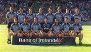 17 August 2002; The Dublin team prior to the Bank of Ireland All-Ireland Senior Football Championship Quarter-Final Replay match between Dublin and Donegal at Croke Park in Dublin. Photo by Ray McManus/Sportsfile