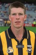 18 August 2002; Kilkenny captain Michael Rice prior to the All-Ireland Minor Hurling Championship Semi-Final match between Kilkenny and Galway at Croke Park in Dublin. Photo by Brian Lawless/Sportsfile