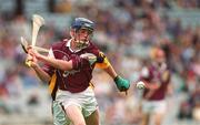 18 August 2002; Darren Reilly of Galway in action against Alan Healy of Kilkenny during the All-Ireland Minor Hurling Championship Semi-Final match between Kilkenny and Galway at Croke Park in Dublin. Photo by Brian Lawless/Sportsfile
