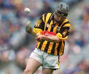 18 August 2002; David Prendergast of Kilkenny during the All-Ireland Minor Hurling Championship Semi-Final match between Kilkenny and Galway at Croke Park in Dublin. Photo by Damien Eagers/Sportsfile