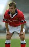 27 August 2002; Mossie Lawlor of Munster during the Representative Friendly match between Connacht and Munster at the Sportsground in Galway. Photo by Matt Browne/Sportsfile