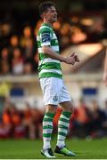 25 August 2017; Ronan Finn of Shamrock Rovers during the Irish Daily Mail FAI Cup Second Round match between Shelbourne and Shamrock Rovers at Tolka Park, in Dublin. Photo by David Fitzgerald/Sportsfile