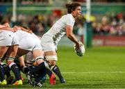 26 August 2017; Sarah Hunter of England in action during the 2017 Women's Rugby World Cup Final at Kingspan Stadium in Belfast. Photo by John Dickson/Sportsfile