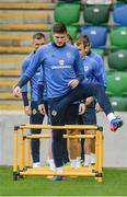 3 September 2017; Kyle Lafferty of Northern Ireland during training at Windsor Park in Belfast. Photo by Oliver McVeigh/Sportsfile