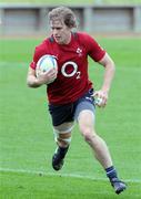 5 June 2012; Ireland's Andrew Trimble in action during squad training ahead of their Steinlager Series 2012 1st test against New Zealand on Saturday 9th June. Ireland Rugby Squad Training, Onewa Domain, Auckland, New Zealand. Picture credit: Ross Setford / SPORTSFILE