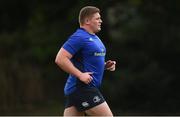 4 September 2017; Tadhg Furlong of Leinster during squad training at the UCD in Belfield, Dublin. Photo by David Fitzgerald/Sportsfile