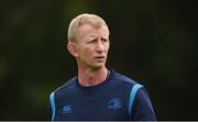 4 September 2017; Leinster head coach Leo Cullen during squad training at the UCD in Belfield, Dublin. Photo by David Fitzgerald/Sportsfile