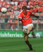 4 August 2002; Paul McGrane of Armagh during the Bank of Ireland All-Ireland Senior Football Championship Quarter-Final match between Armagh and Sligo at Croke Park in Dublin. Photo by Damien Eagers/Sportsfile