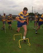 29 August 2002; John Reddan during a Clare hurling press night prior to their All-Ireland Hurling Final against Kilkenny. Photo by Ray McManus/Sportsfile