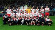 7 September 2002; The Tyrone panel prior to the All-Ireland U21 Football Semi-Final match between Dublin and Tyrone at Breffni Park in Cavan. Photo by Damien Eagers/Sportsfile